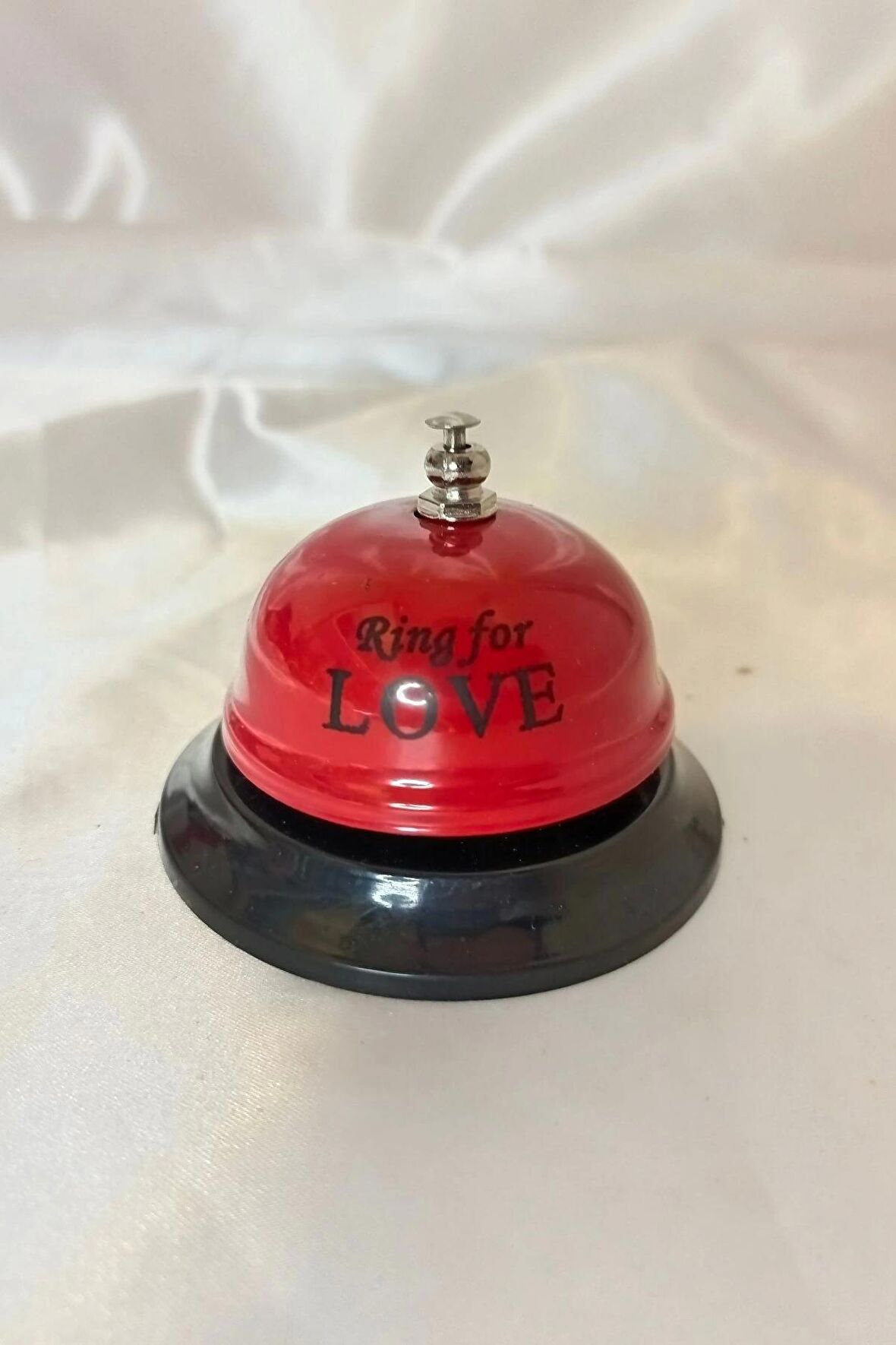 Aşk Çanı Resepsiyon Zili Metal Ring For Love Aşk İçin Çal