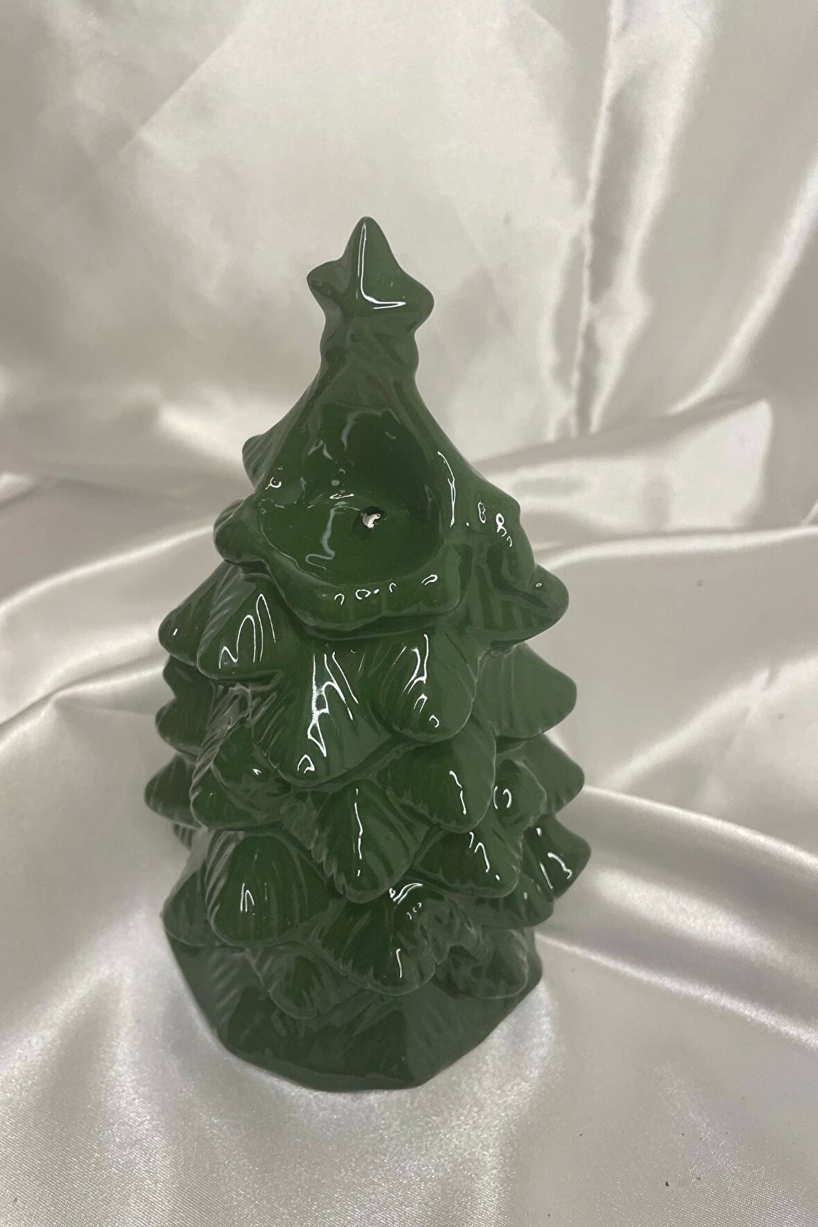 Geri Akış Tütsülük Ters Akış Şelale Kaliteli Seramik Yeşil Çam Ağacı Çift Taraflı