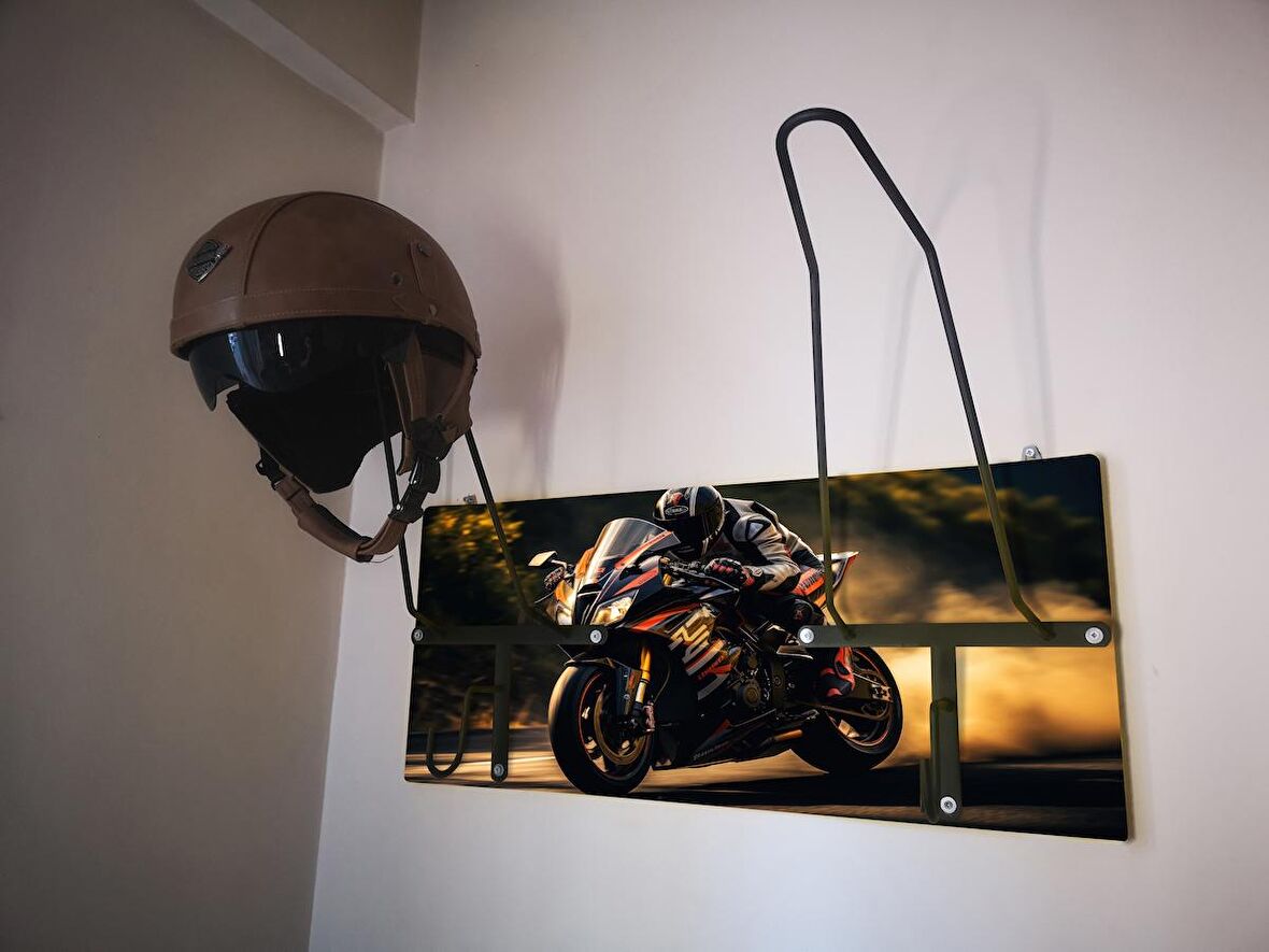 Motosiklet Kask Askısı, Motor Kask Askısı, Kask Askılığı DUCATIX2V6