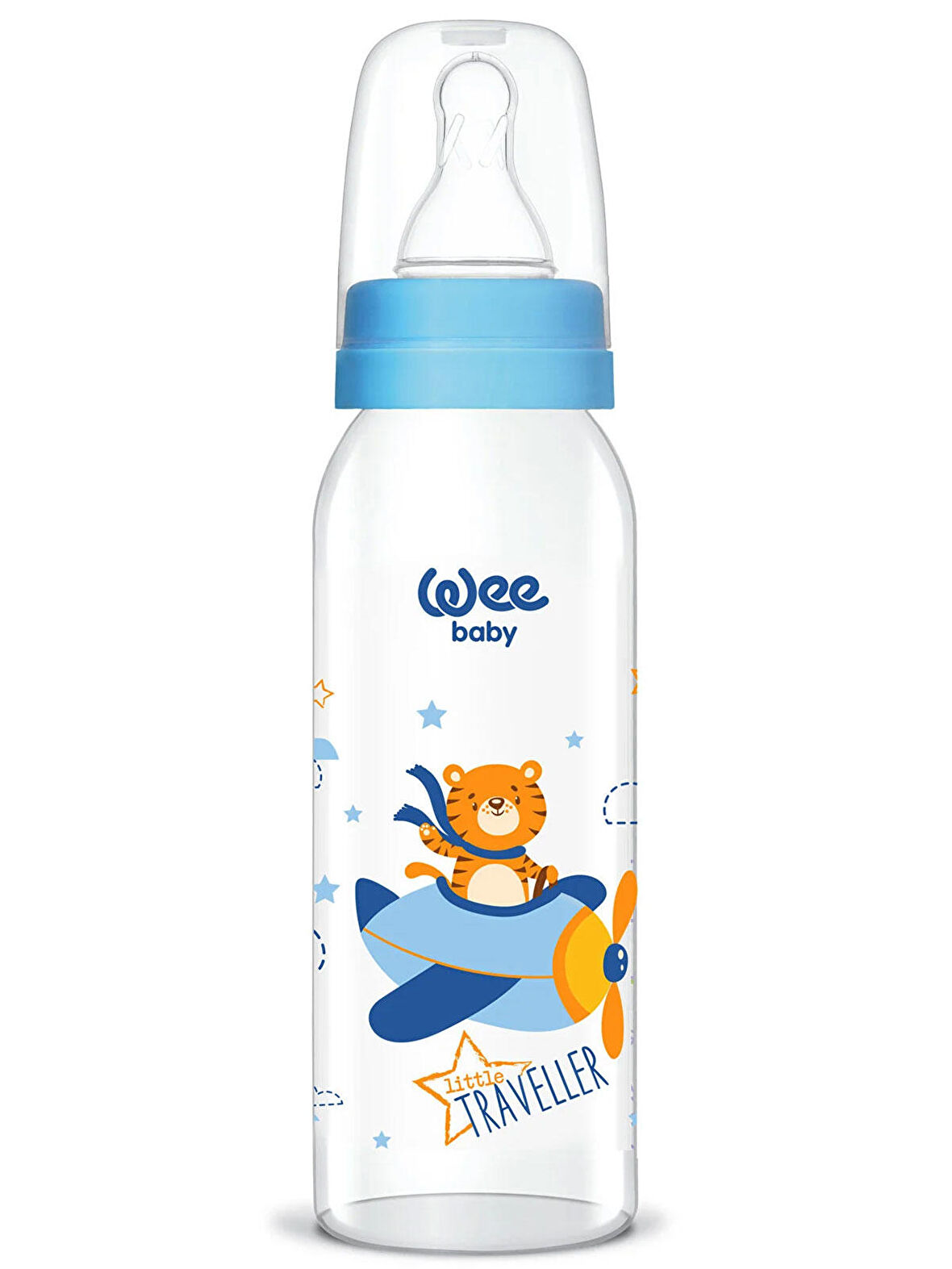 Wee Baby Cam Biberon 250 ml - MAVİ