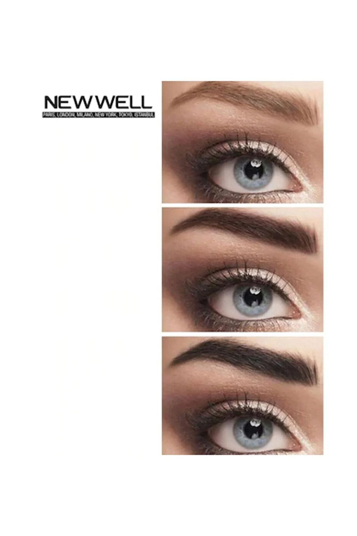 Makeover Black Kaş Kirpik Boyası Siyah 15 ML