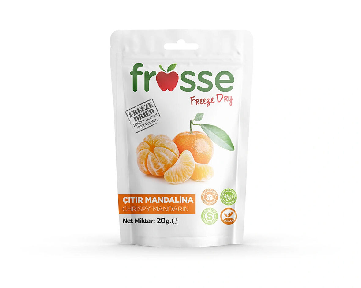 Mandalina Kıtırı, Freeze Dried (DONDURARAK KURUTULMUŞ) Mandalina Cipsi