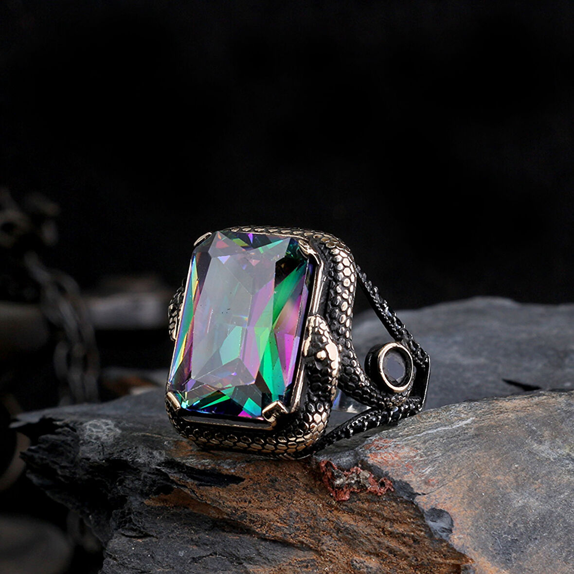 Senin Silver – Mühr-ü Erk 925 | Gücün Sembolü Gümüş Erkek Yüzük