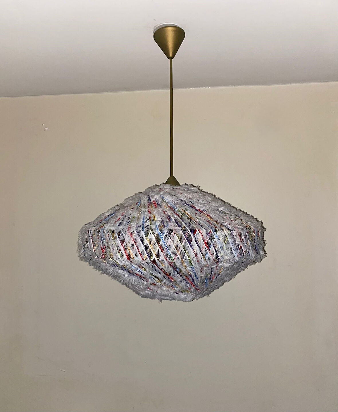 Bohem,Rustik,Modern,Simli,Doğal,El Yapımı Sarkıt Avize