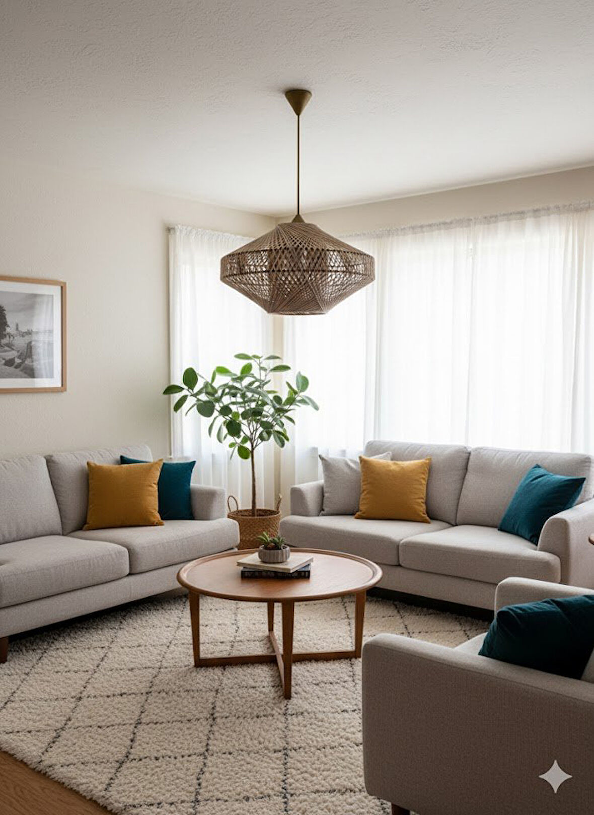 Doğal,El Yapımı bohem,Rustik,Modern,Jüt-Sarkıt Avize