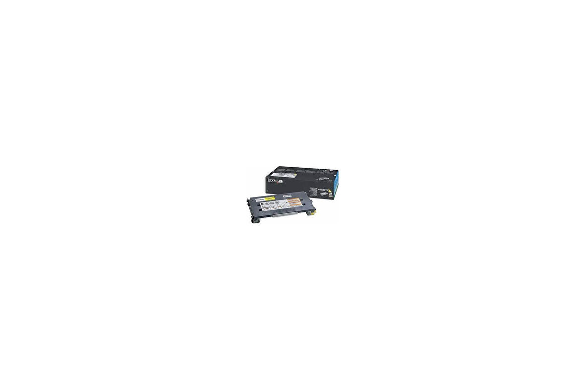Lexmark C500S2YG Orjinal Sarı Toner C-500  X-500  X-502 (1,5k)