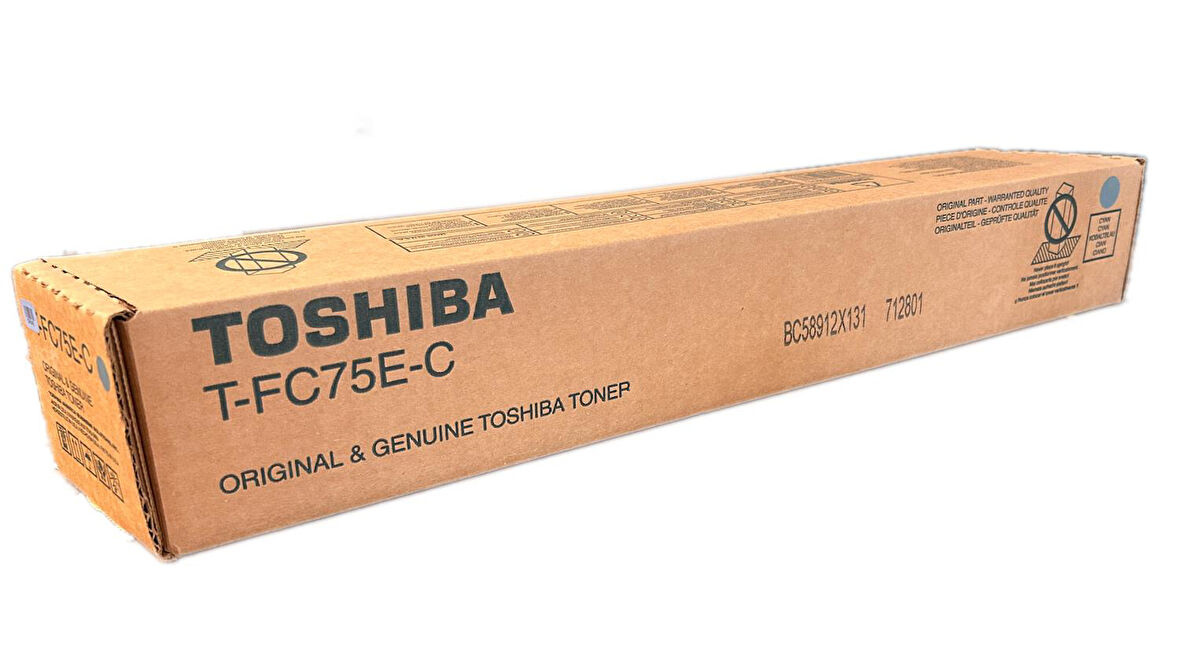 Toshiba T-FC75E-C Orijinal Mavi Toner e-Studio 5560 6560  35,4k