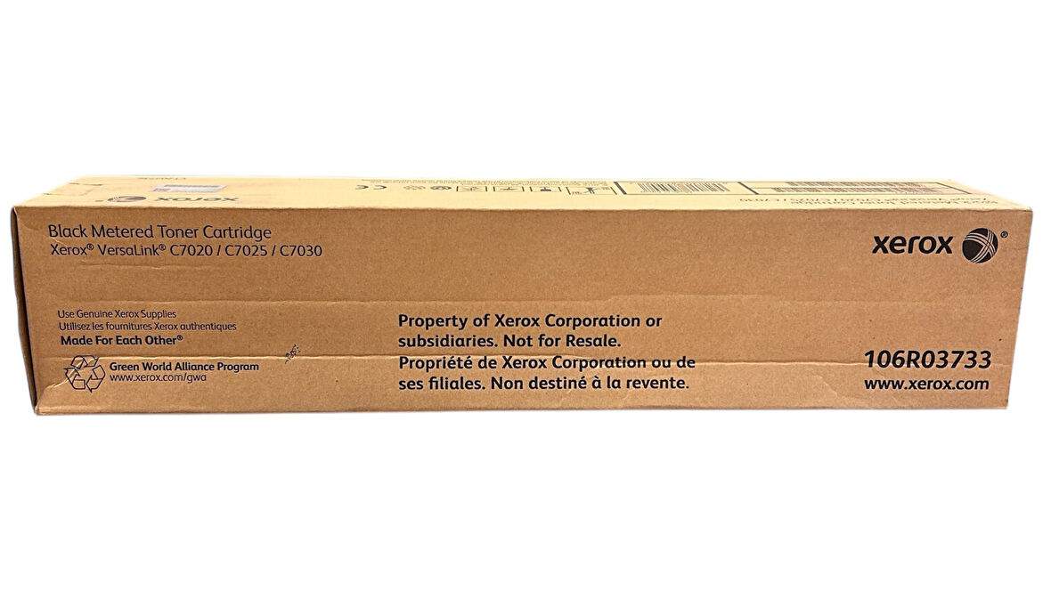 Xerox VersaLink C 7020 Orijinal Siyah Toner C 7025  C 7030 C 7035 106R03745