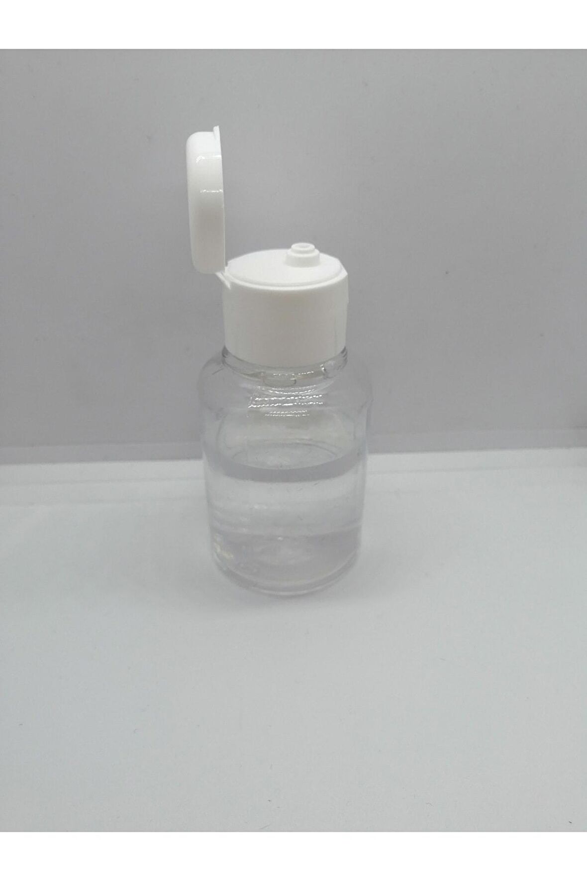 Dezenfektan Şişesi, 100ml, Plastik Şişe, 50 Adet, Boş Şişe, Açmalı Kapak Şişe