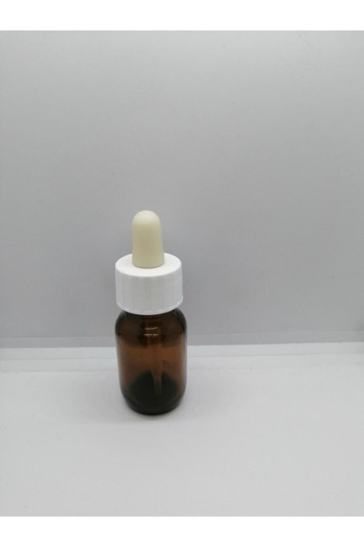 Ecza Amber Plastik Damlalıklı Cam Şişe 100 Adet 20cc