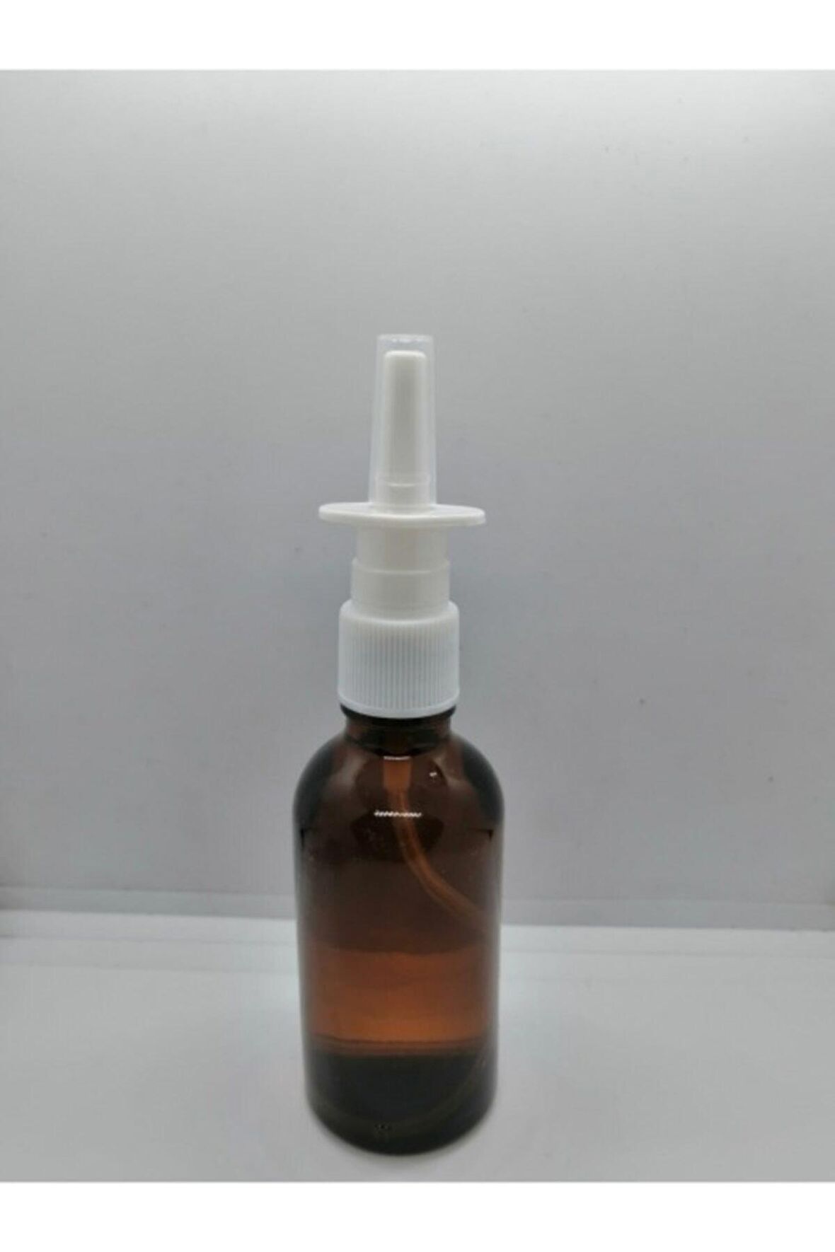 50cc Kahverengi Burun Spreyli Şişe,cam Amber Şişe,medikal Şişe,100 Adet