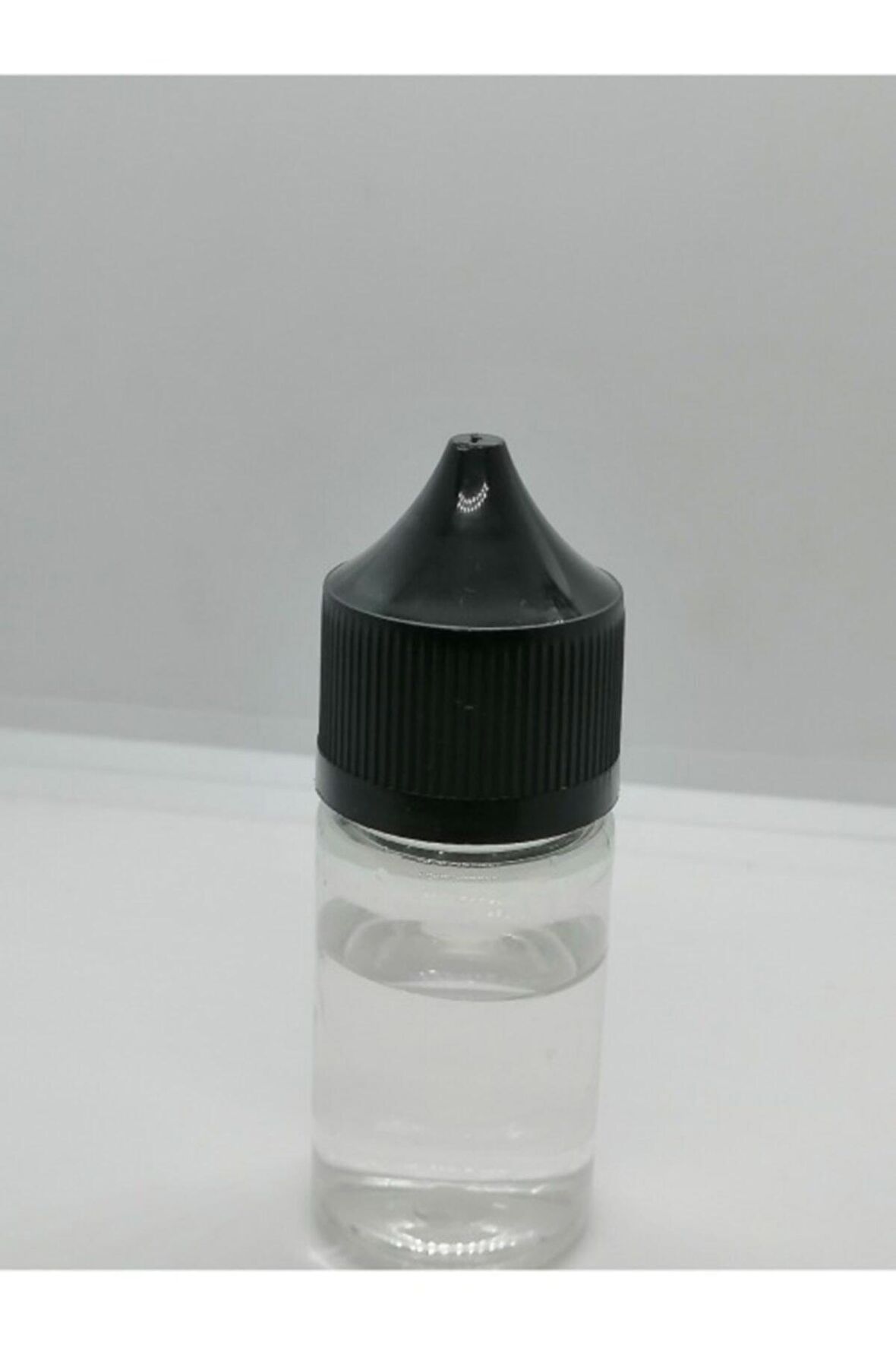 30ml Şeffaf Gorilla Şişe Beyaz Kapak, Plastik Şişe, Boş Şişe, Likit Şişesi, 100 Adet