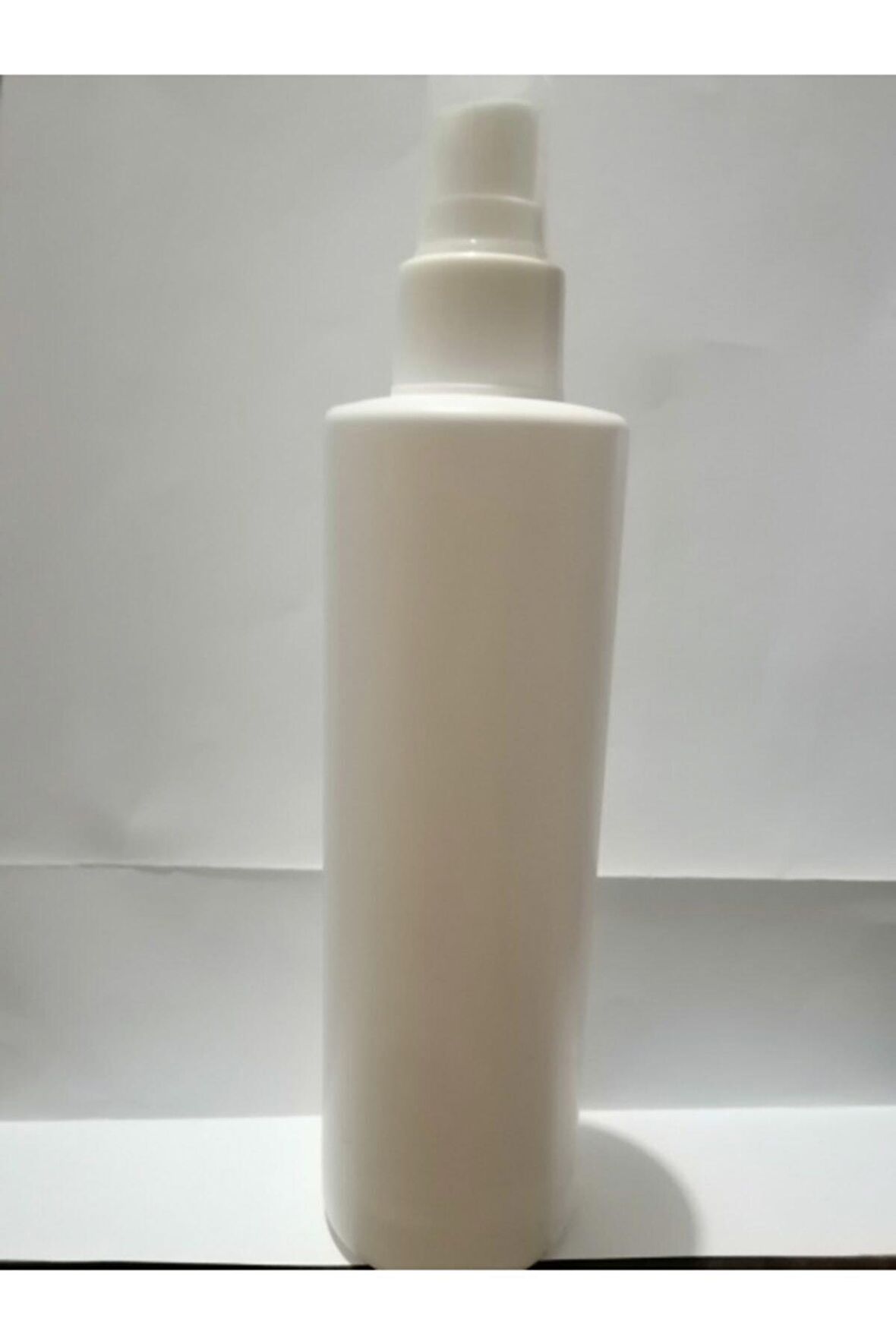 250ml Beyaz Mat Tombul Plastik Şişe+sprey Başlık,dezenfektan Şişesi,medikal Şişe,boş Şişe,50 Adet