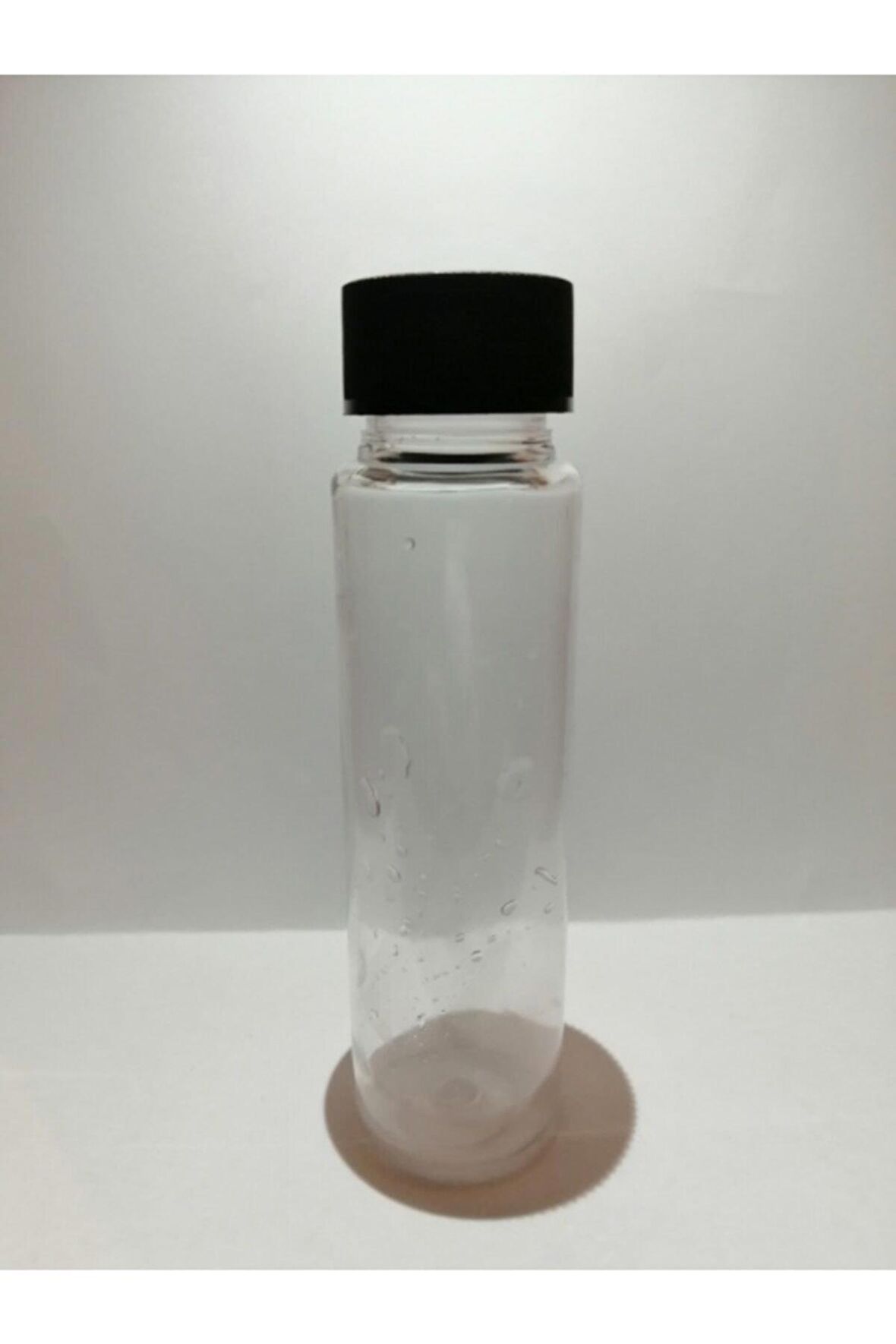 60ml Şeffaf Plastik Şişe+siyah Düz Kapak,boş Şişe,medikal Şişe,50 Adet