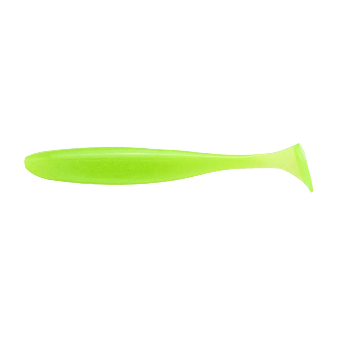 Keitech Easy Shiner 10cm (4") #026 Clear Chartreuse Glow Kokulu Silikon Balık