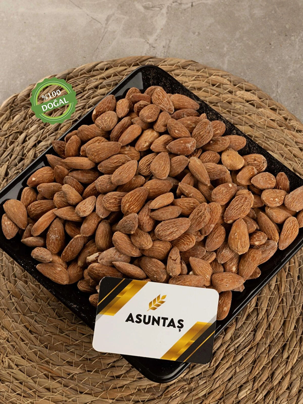 Kavrulmuş Taze Jumbo Badem Vakumlu 1kg
