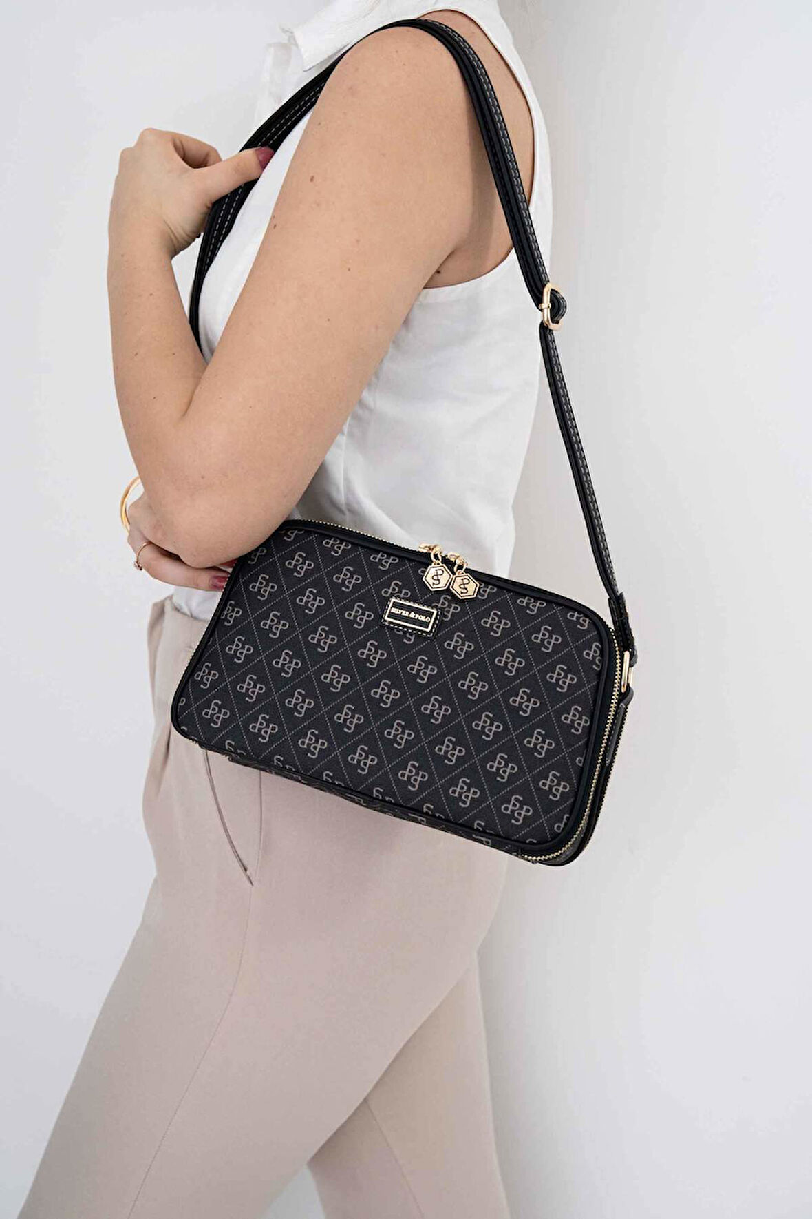 Silver Polo Kadın Çapraz Çanta 899