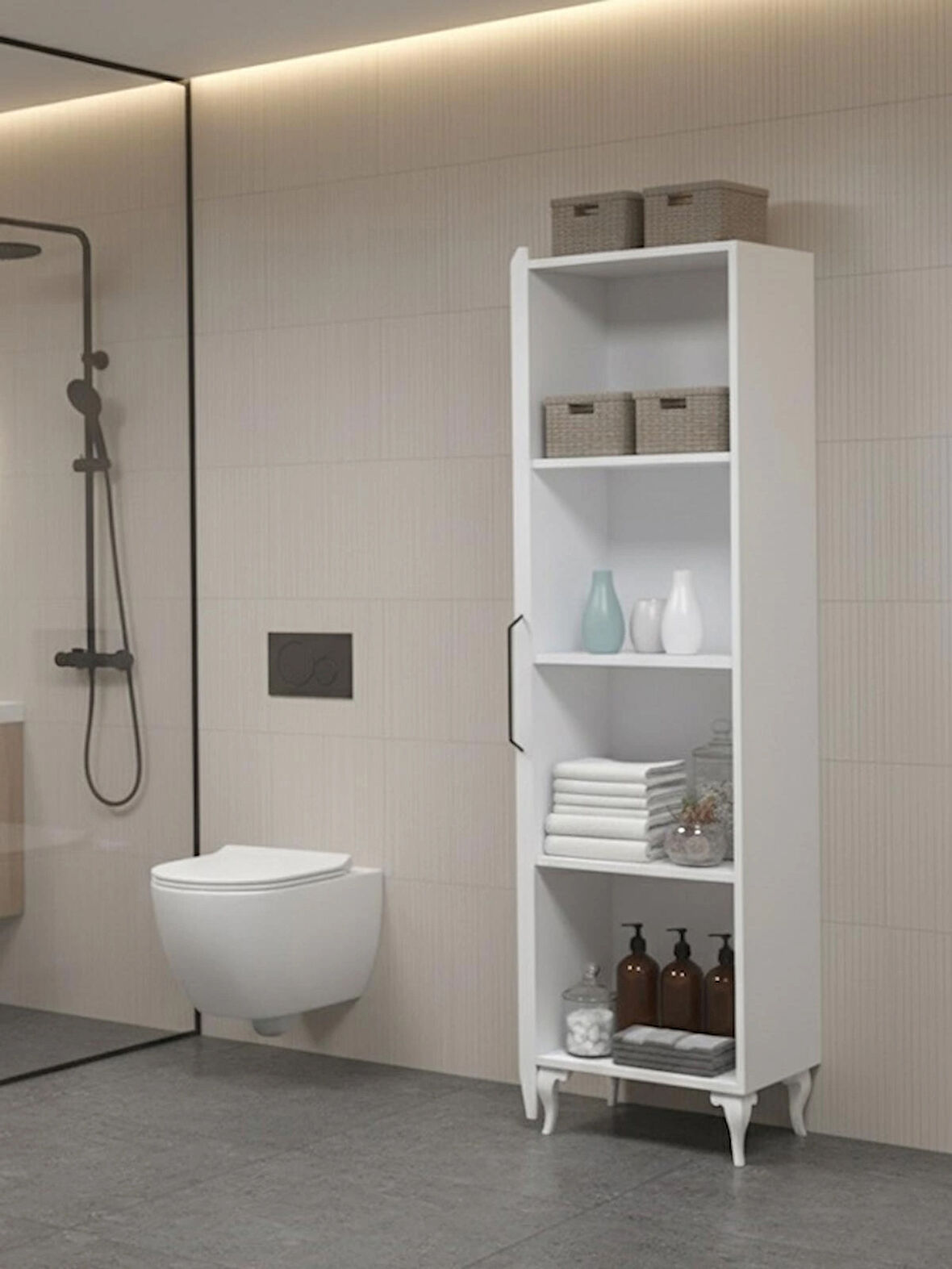  Çok Amaçlı Derin Banyo Boy Dolap