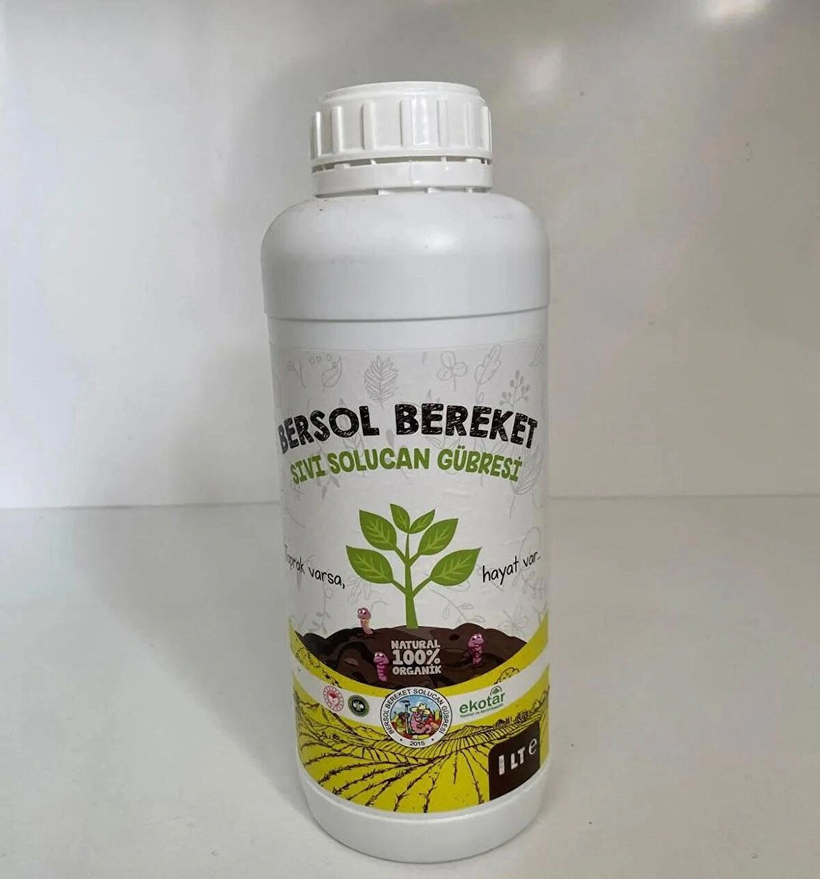 Bersol Bereket Solucan Gübresi Bersol Sıvı Solucan Gübresi 1 LT