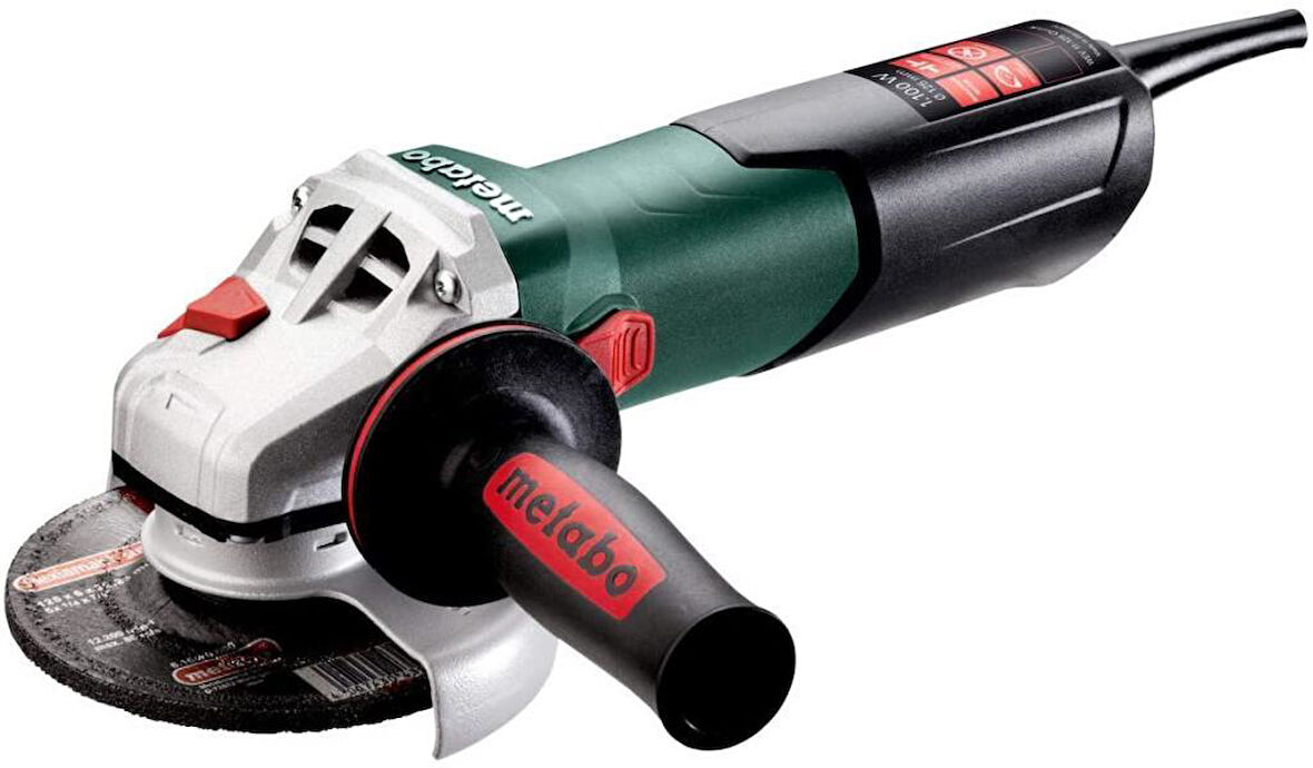 Metabo WEV11-125 Quick Avuç Taşlama Makinesi