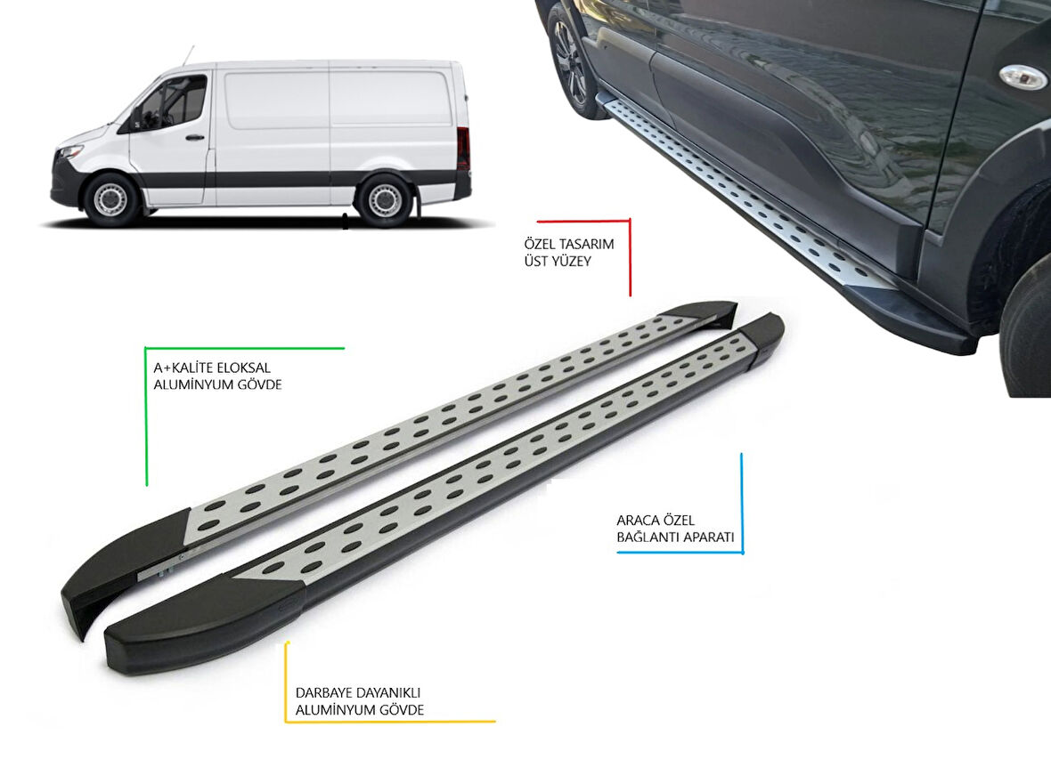 SPRİNTER KISA ŞASE NOKTALI YAN BASAMAK 2019 2020 2021 2022 2023 2024 2025 2026 2027