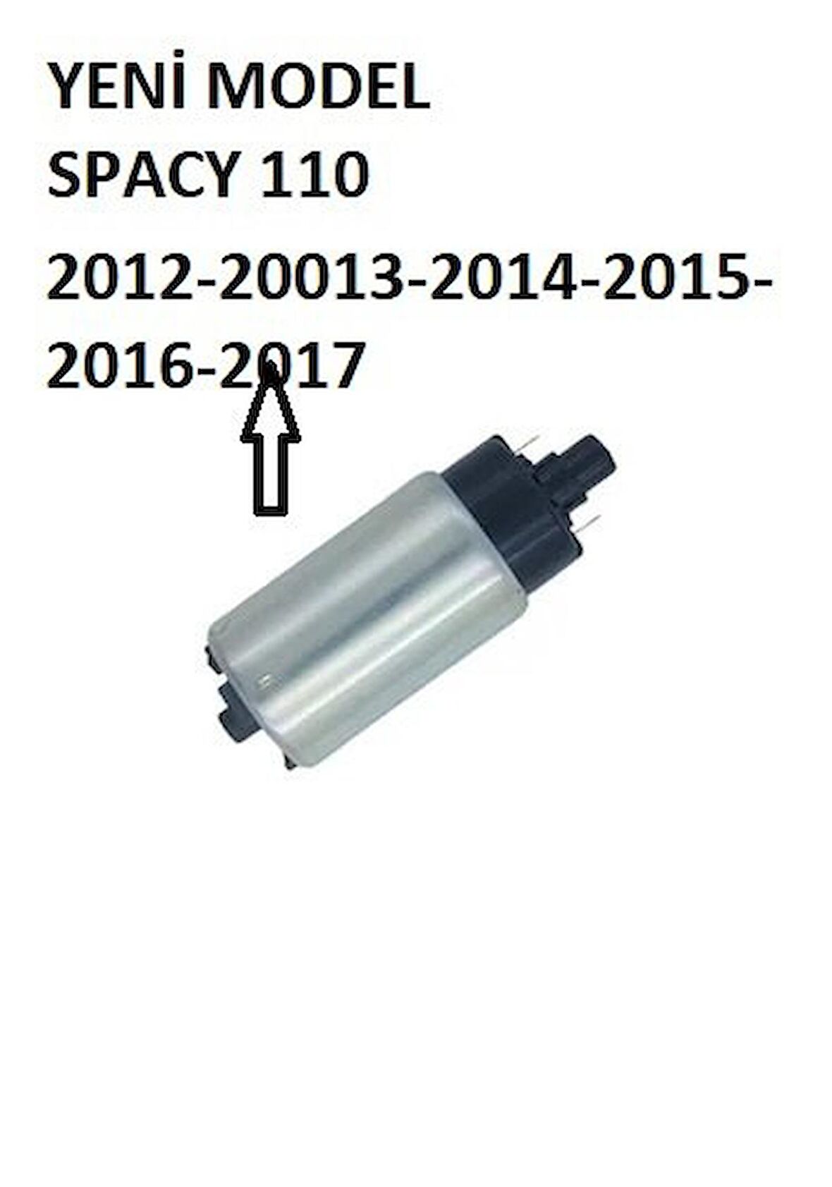 HONDA SPACY 110 BENZİN POMPASI 2012-2017 YENİ MODEL UYUMLU- ARASMOTO