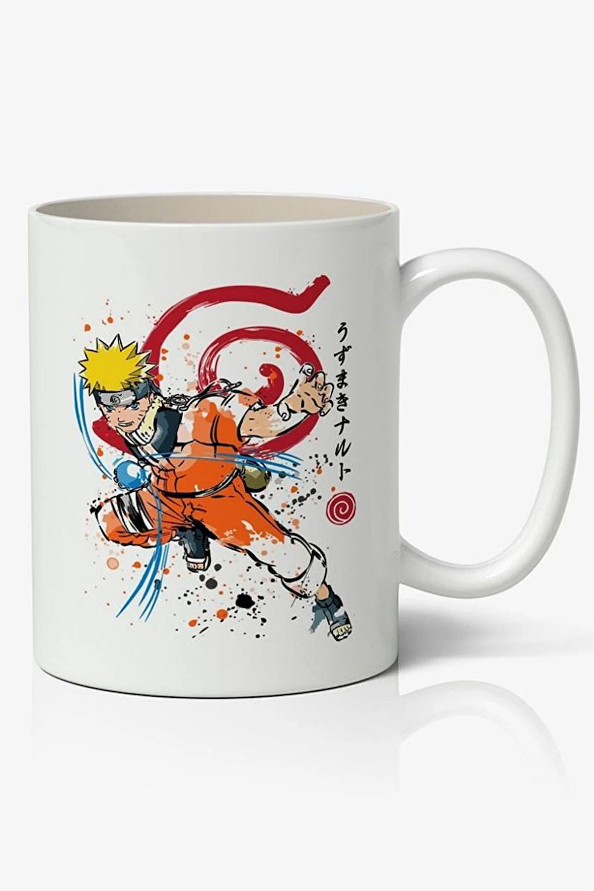 Naruto Anime Temalı Beyaz Kupa Bardak Sevgiliye Arkadaşa Hediye