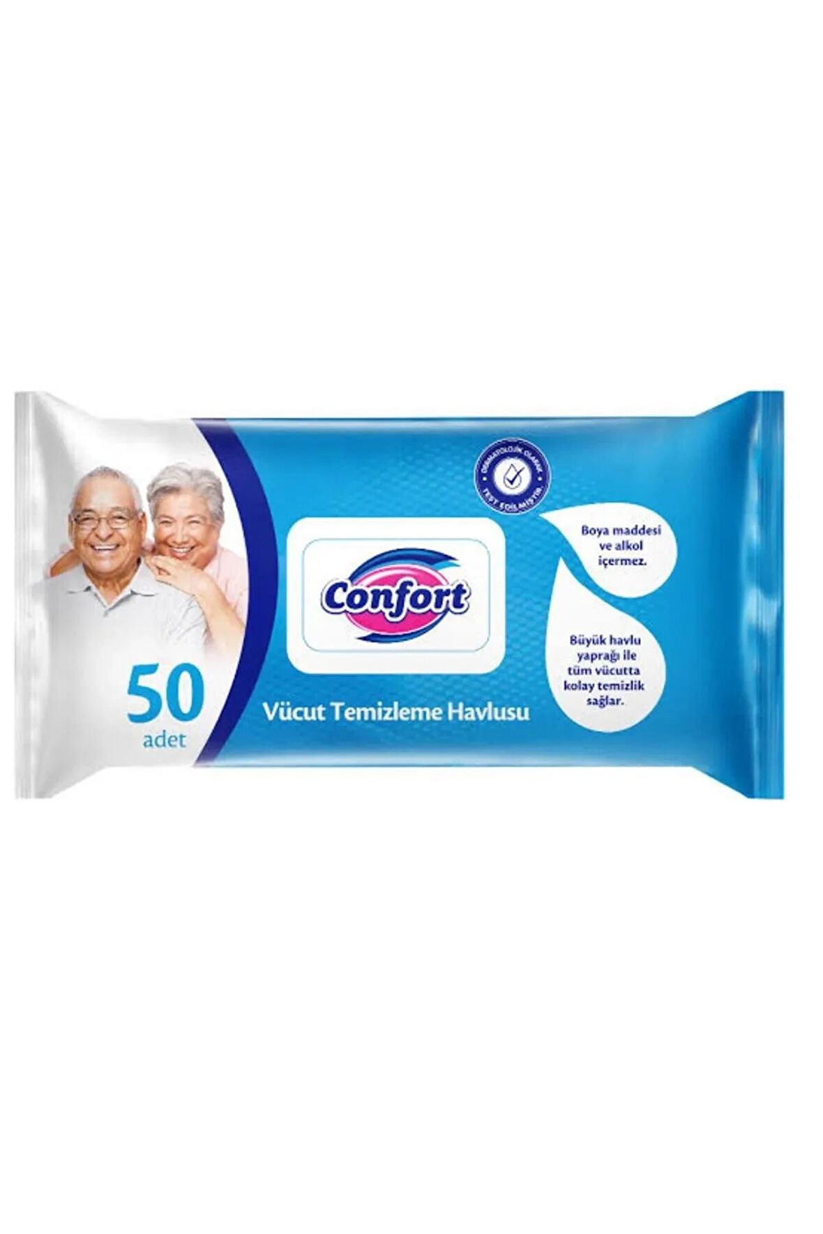 confort Vücut Temizleme Havlusu 50 li