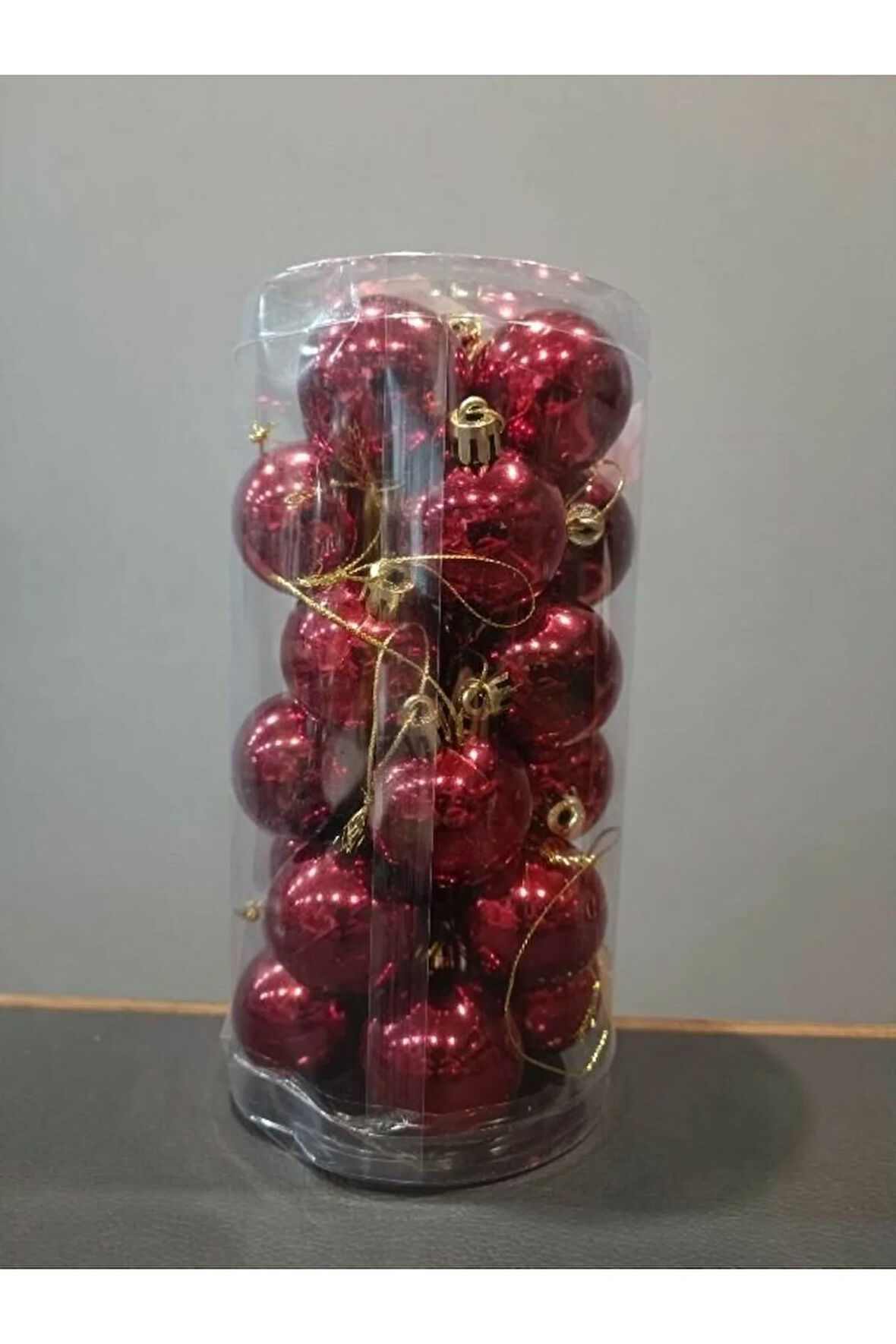 YILBAŞI SÜSÜ LÜX 5 CM TOP 24'LÜ