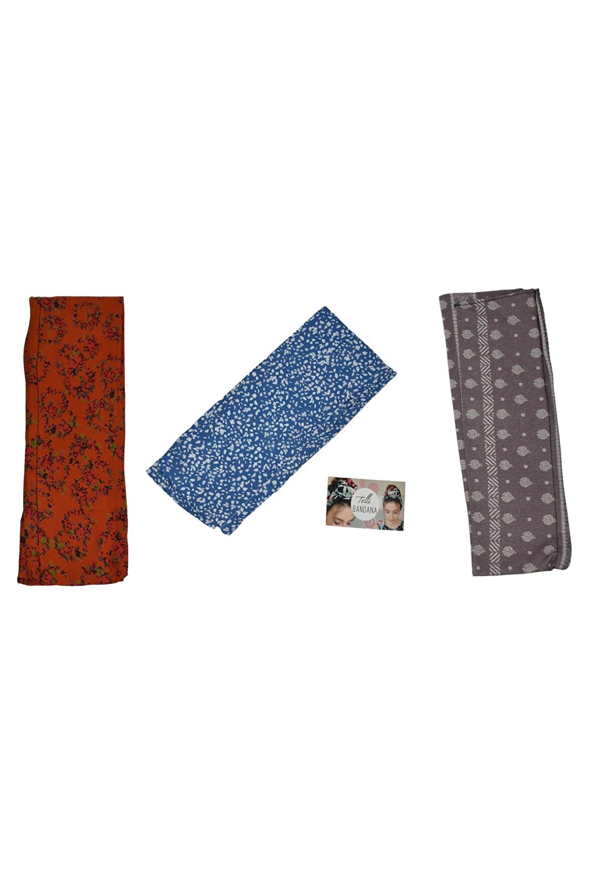 Bandana Telli 3 Lü Set