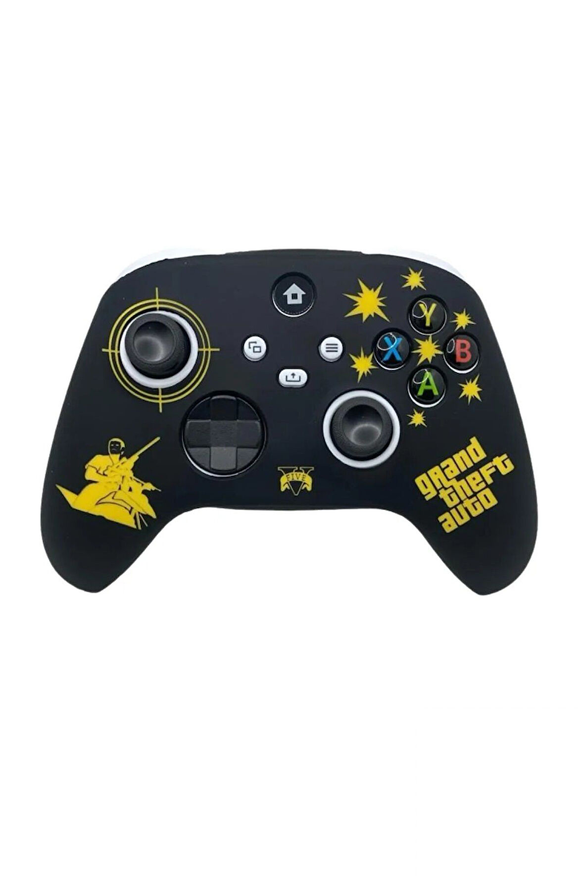 Xbox Series S/seris X 9.nesil Uyumlu Desenli Oyuncu Kolu Silikon Kılıf