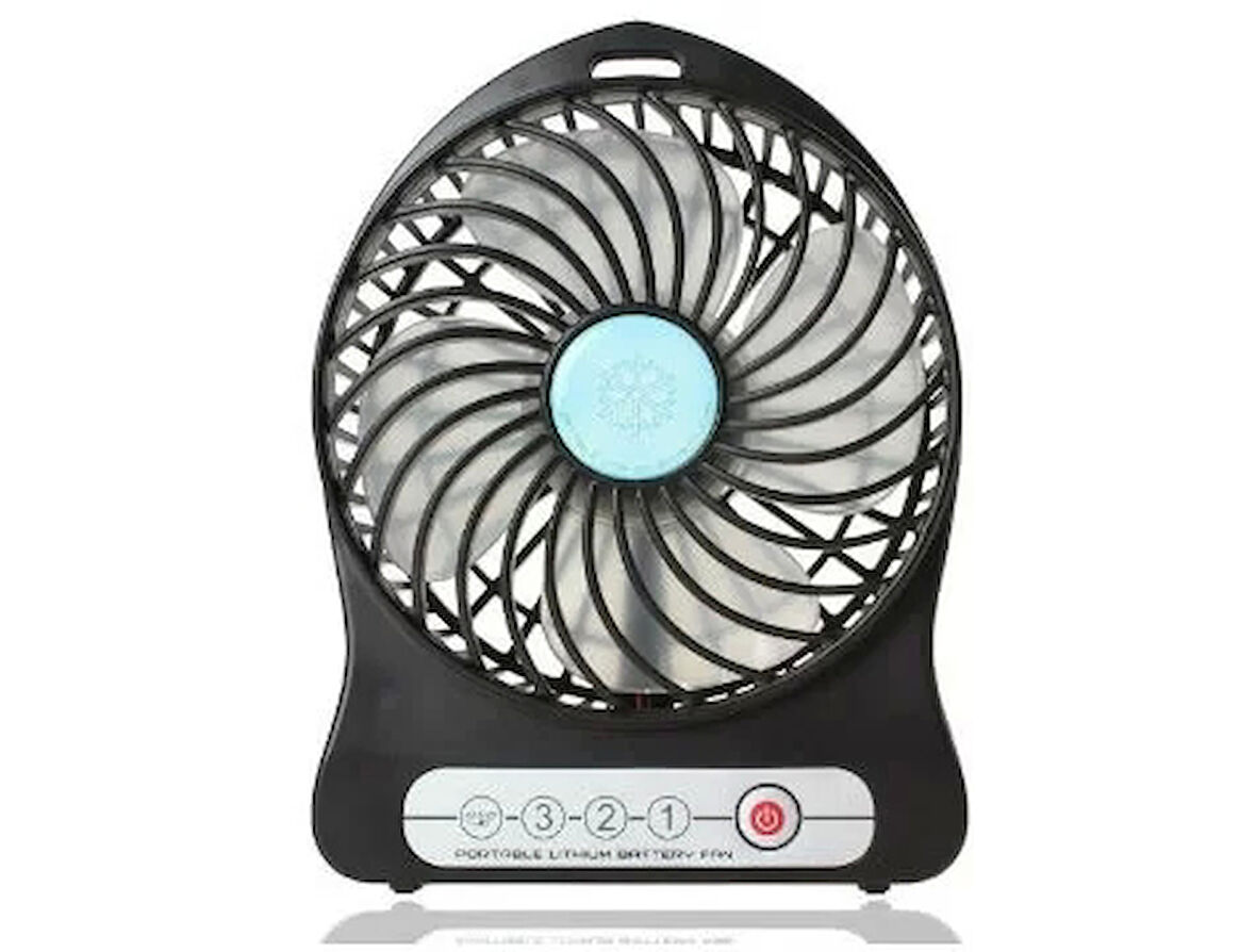 Şarjlı Taşınabilir Mini Fan - Vantilatör