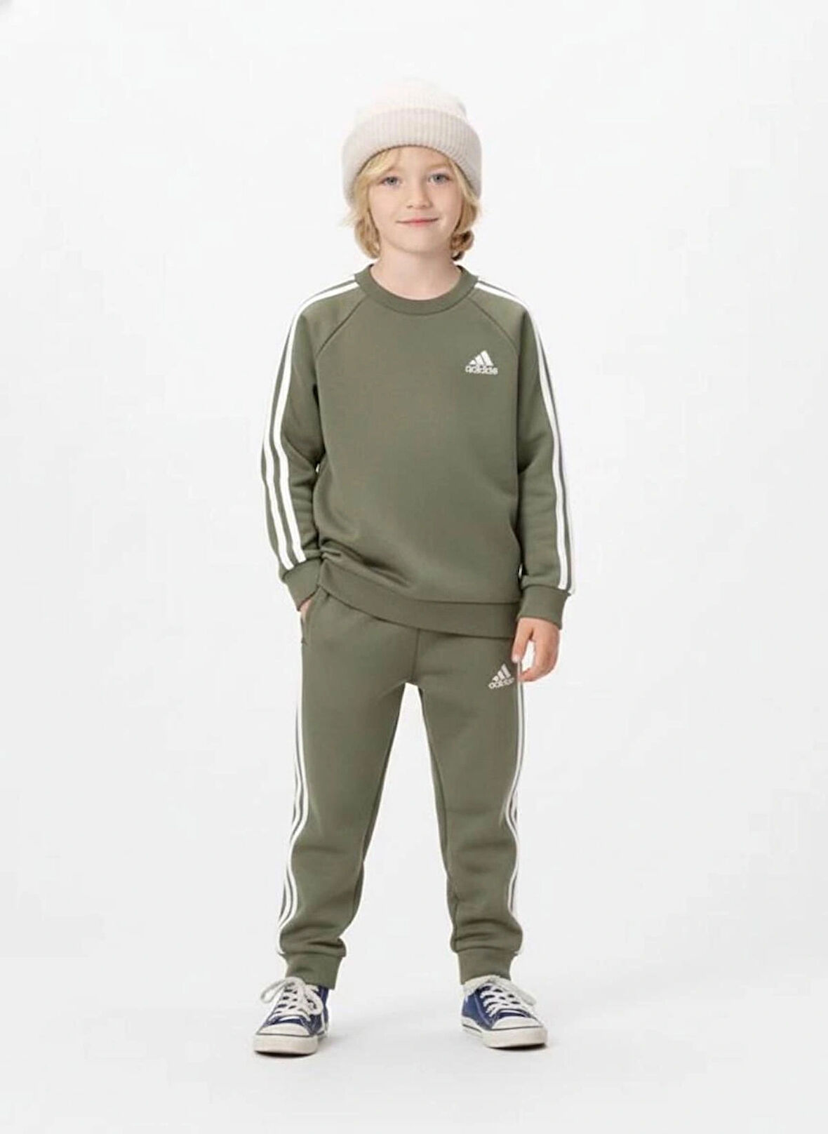 ERKEK ÇOCUK PAMUKLU %100 2'lİ EŞOFMAN TAKIMI 