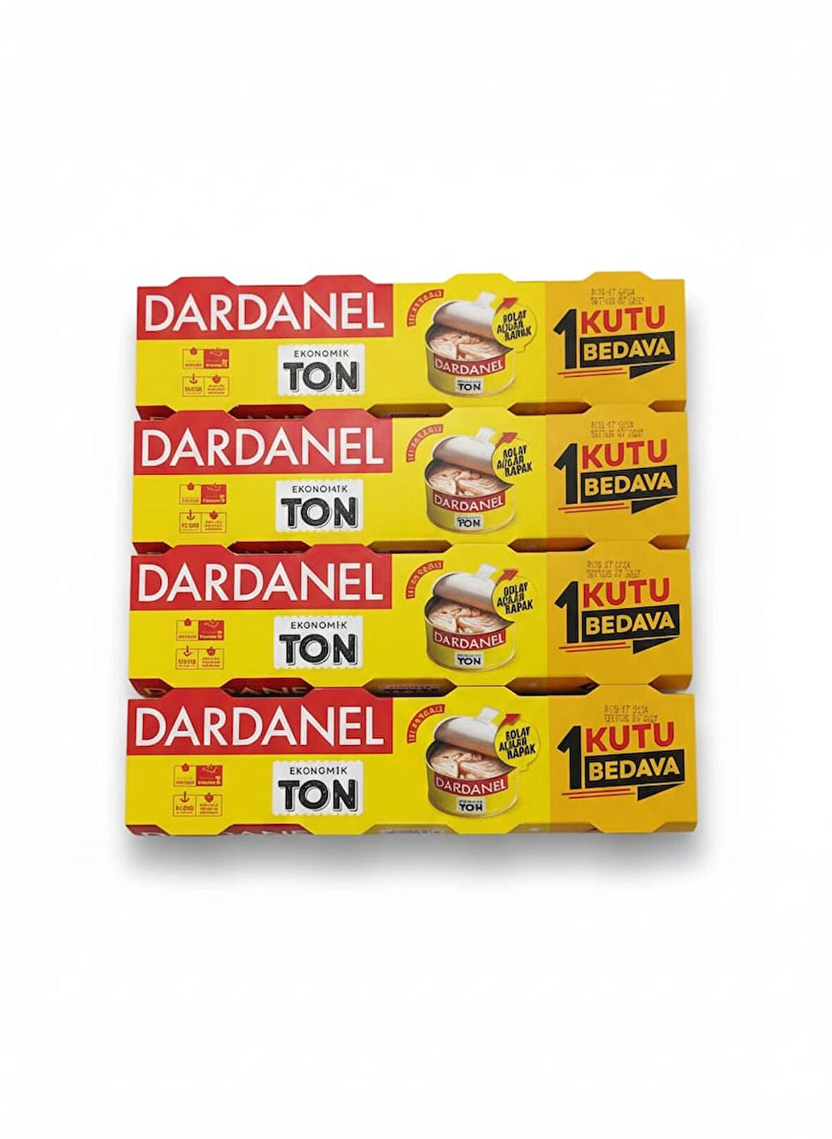 Dardanel Ton Balığı 4x75g Kolay Açılır Kapak-  4 Adet