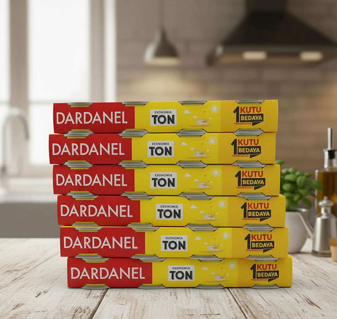 Dardanel Ton Balığı 4x75g Kolay Açılır Kapak-  6 Adet