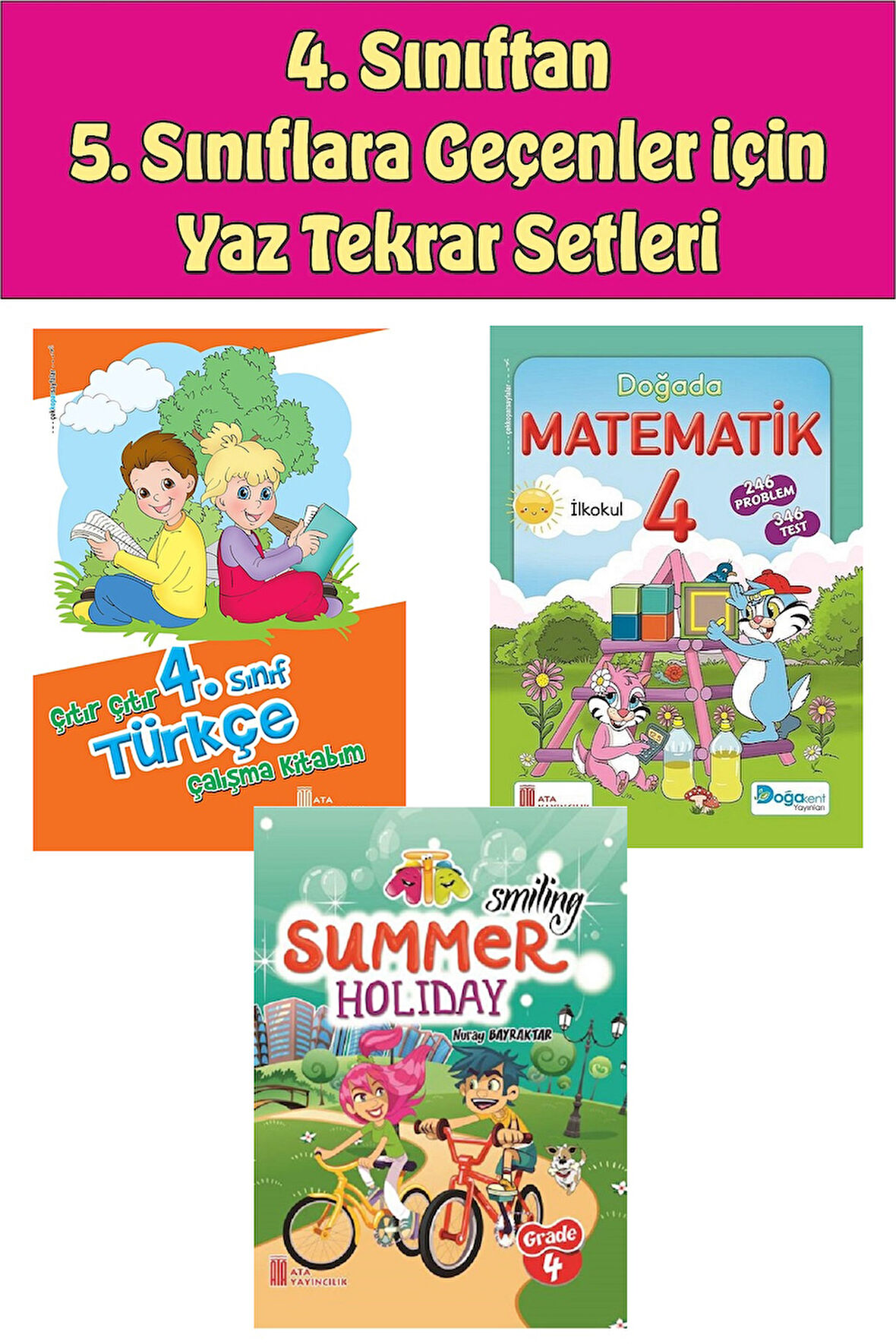 4.Sınıftan 5.Sınıfa Geçenler İçin Yaz Tekrar Setleri 2