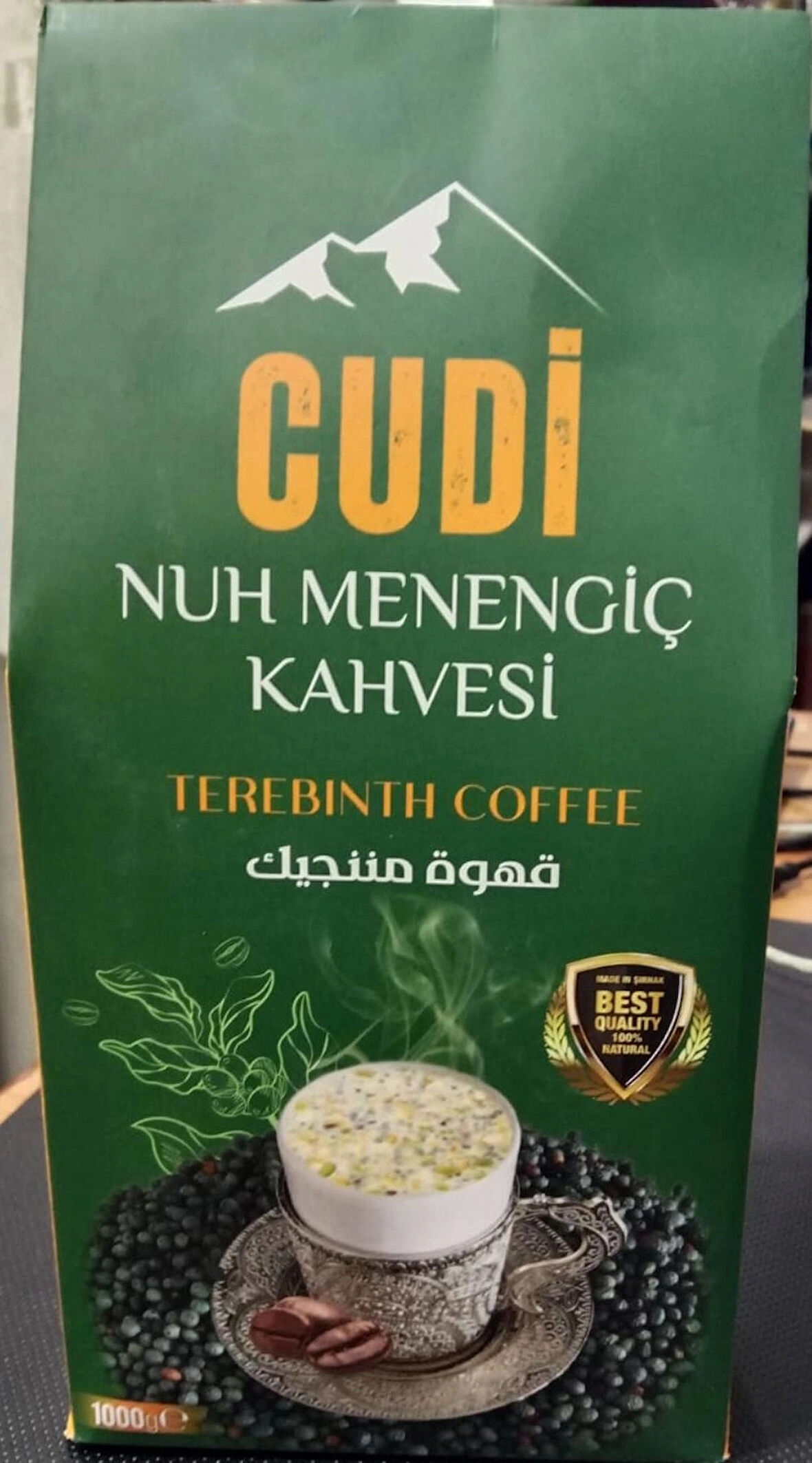 CUDİ NUH MENENGİÇ KAHVESİ 1000GR