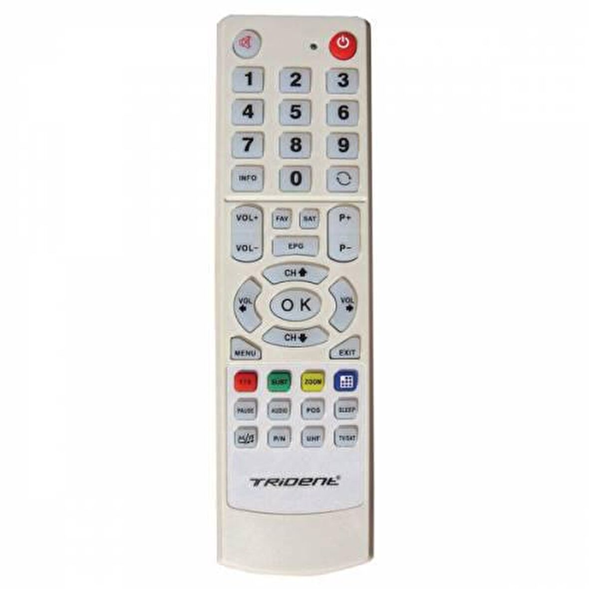 TRİDENT 5301-5302-5303 Uydu Alıcısı Kumanda