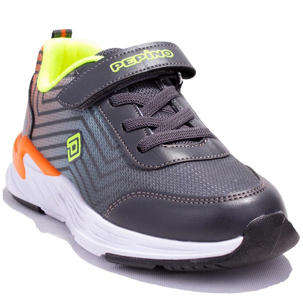 Pepino 1418 Füme Turuncu Ortopedik Günlük Erkek Çocuk Spor Ayakkabı