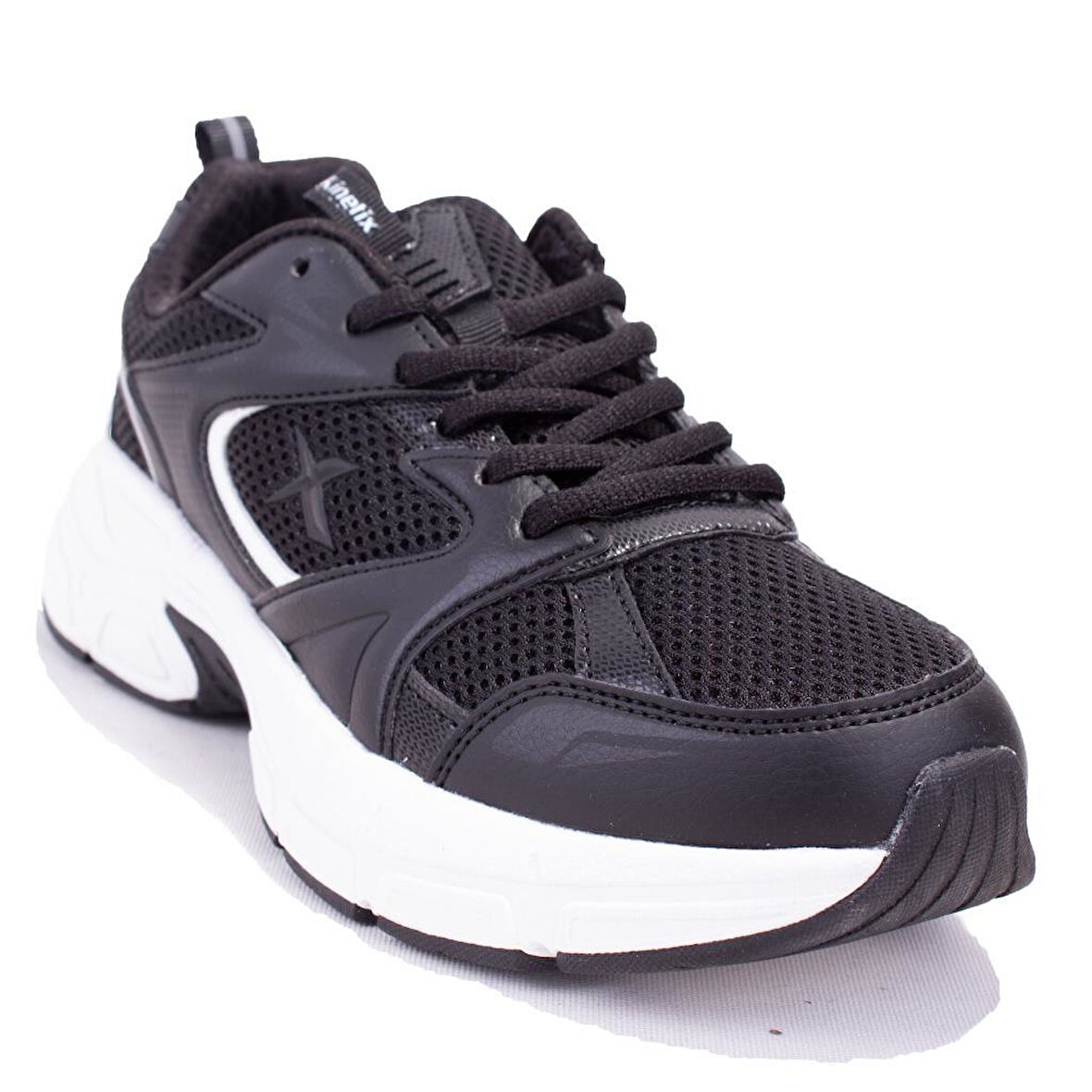 Kinetix Arlex Tx Siyah Beyaz Ortopedik Günlük Erkek Spor Ayakkabı