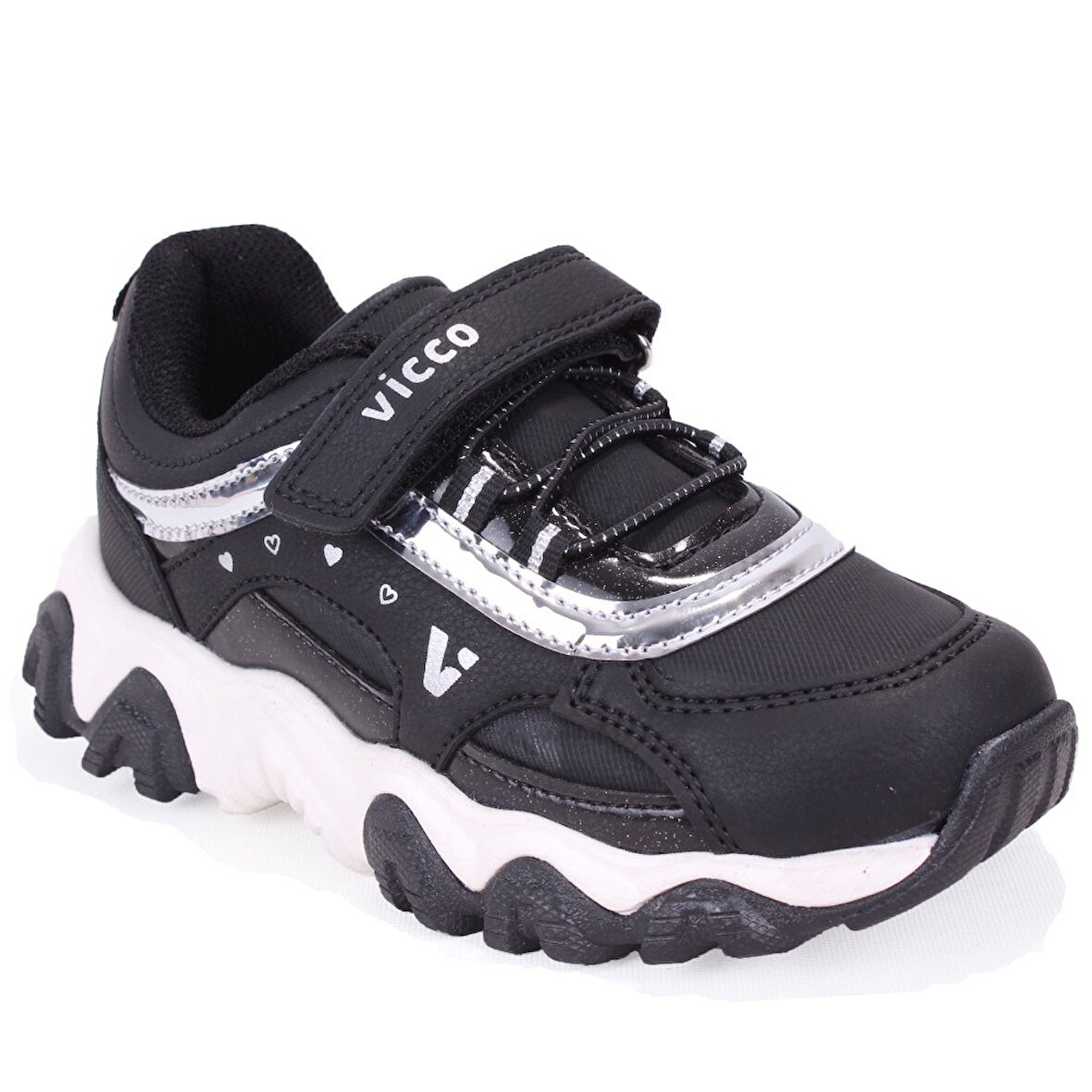 Vicco Dream 346F25K210 Siyah Ortopedik Günlük Kız Çocuk Spor Ayakkabı