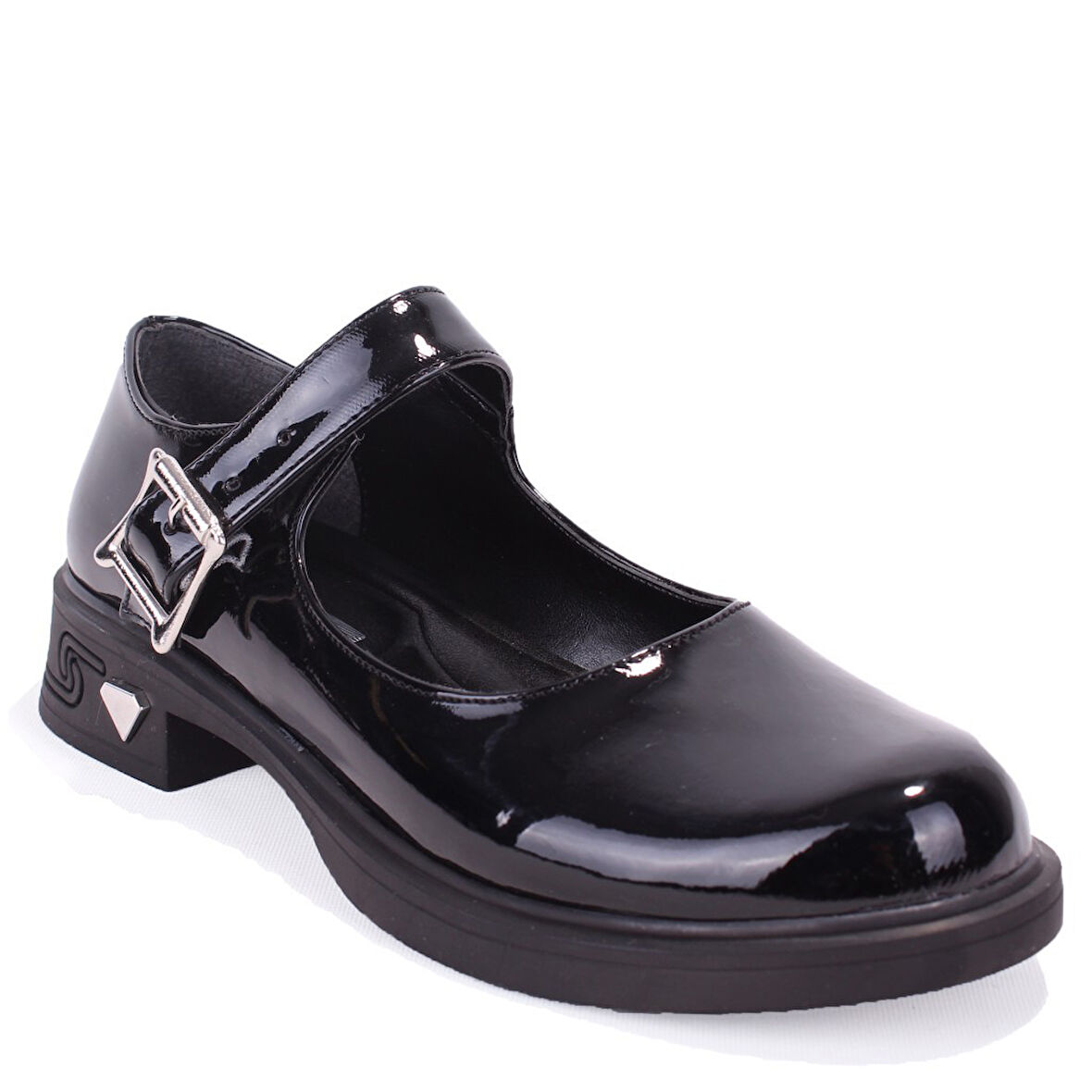 Dagoster DZA07-1004V01 Siyah Rugan Günlük Loafer  Kadın Ayakkabı