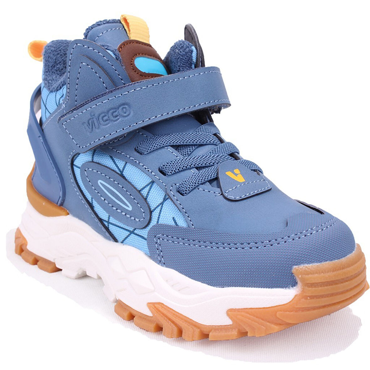 Vicco Tura 946F25K437 Mavi Ortopedik Günlük Erkek Çocuk Spor Bot