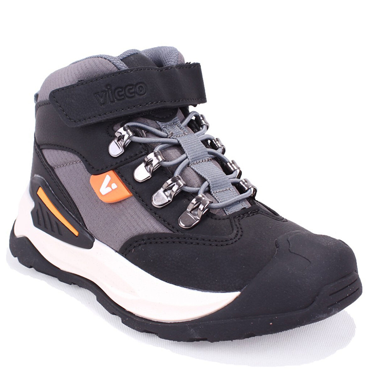 Vicco Stone 869F25K303 Siyah Ortopedik Günlük Erkek Çocuk Spor Bot