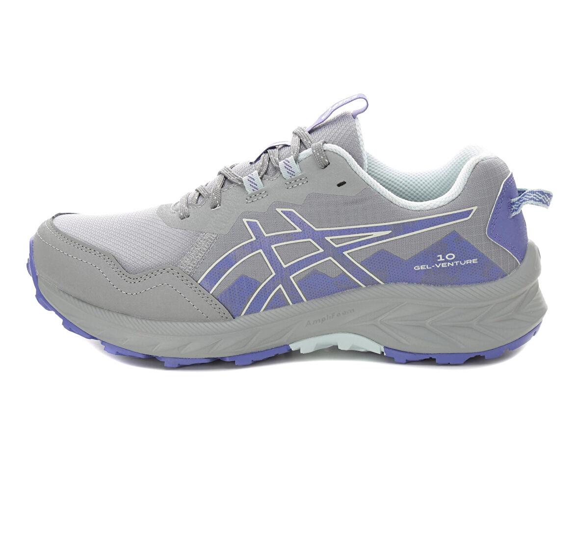 1012B759-020 Asics Gel-Venture 10 Kadın Spor Ayakkabı Gri