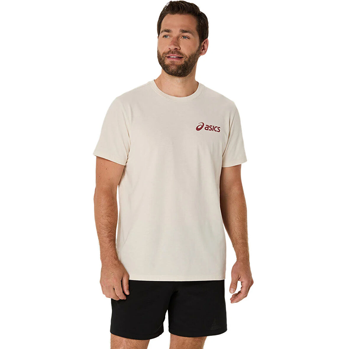 Chest Erkek Beyaz Koşu T-Shirt 2031E659-201