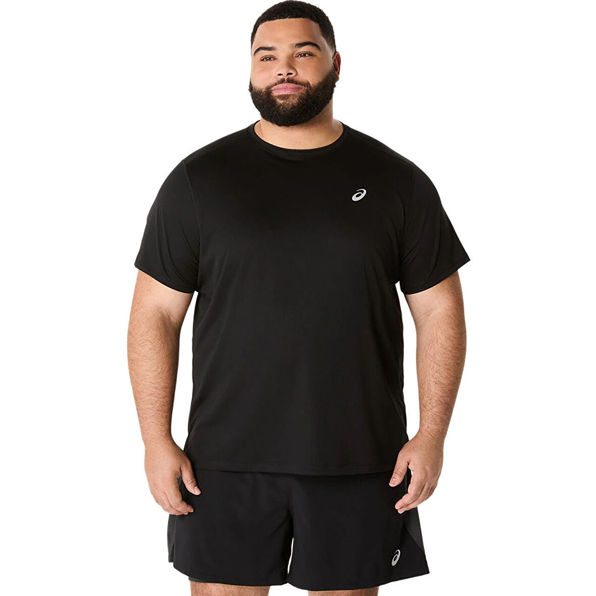 Core Erkek Siyah Koşu T-Shirt 2011D221-001