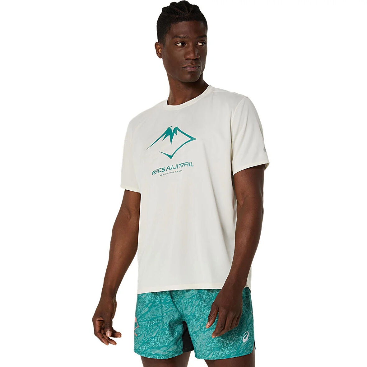 Fujitrail  Erkek Beyaz Koşu T-Shirt 2011C981-201