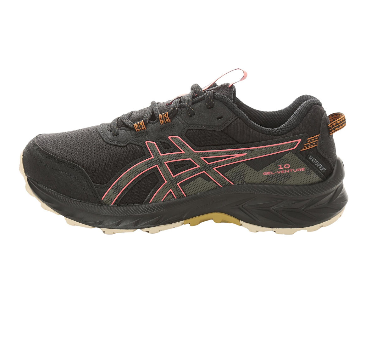 1012B760-002 Asics Gel-Venture 10 Waterproof Kadın Spor Ayakkabı Siyah