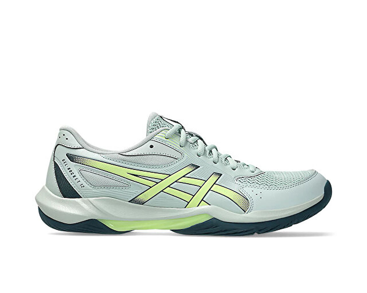 Asics Gel Rocket 12 Erkek Voleybol Ayakkabısı 1071A116-300 Yeşil